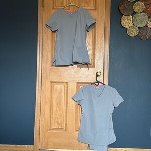 Women’s Heartsoul scrubs- size medium— one top is S